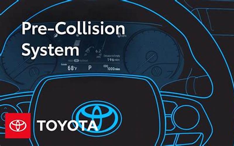 Toyota Pre Collision System Sensor