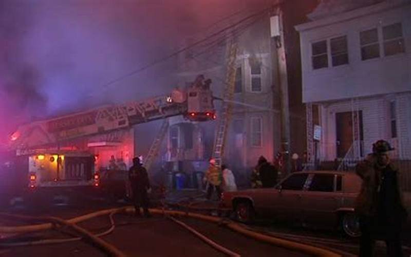 Traffic Delays Due To Jersey City Fire