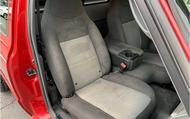 Types Of 2003 Ford Ranger Seats