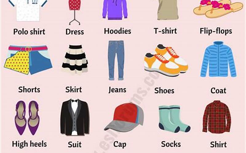 Types Of Clothing
