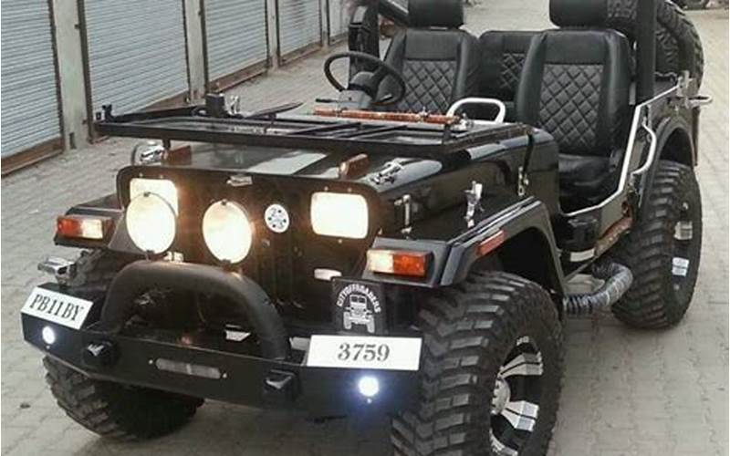 Types Of Jeeps For Sale In Punjab