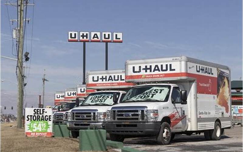 U-Haul Moving Truck Location