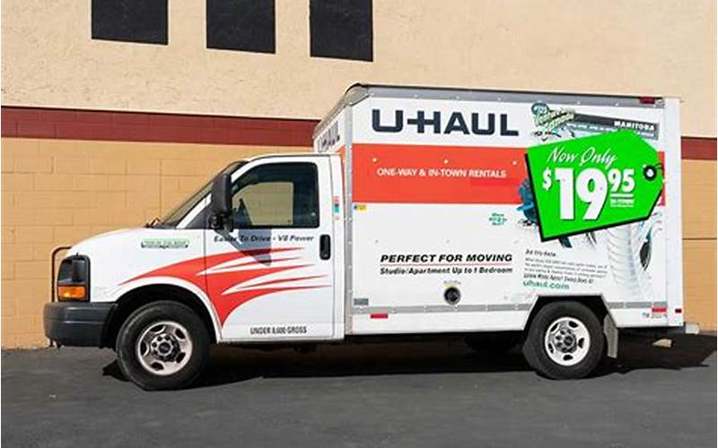Uhaul 10-Foot Trucks In Lubbock