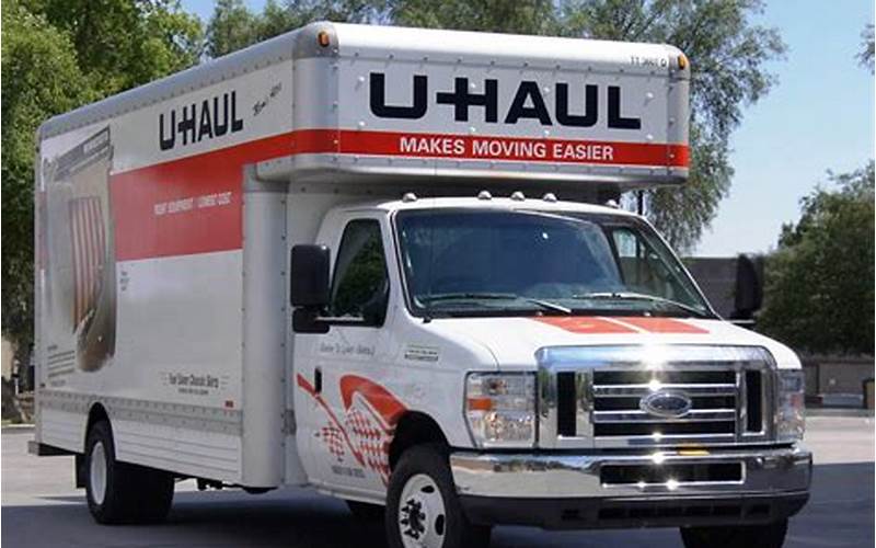 Uhaul Moving Truck