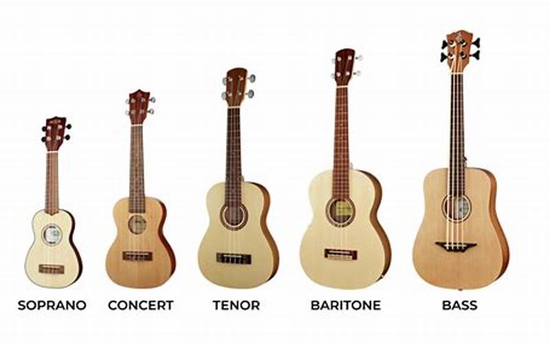 Ukulele Sizes