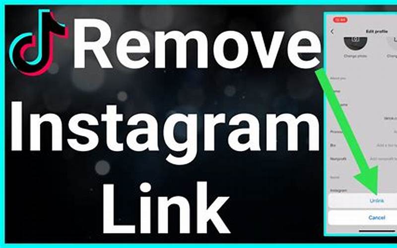 How to Unlink Instagram from Tik Tok