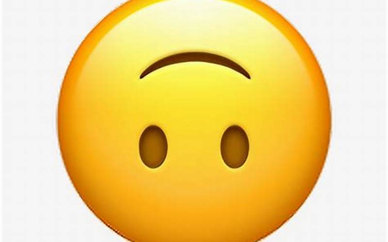 Upside-Down Emoji