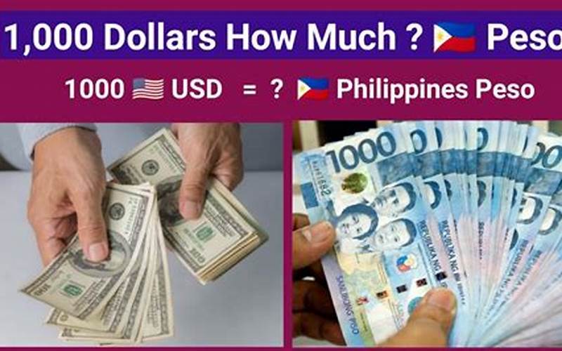 1 Million USD to Pesos: A Comprehensive Guide