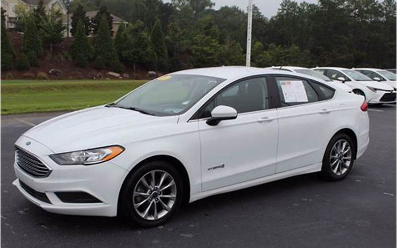 Used 2017 Ford Fusion Hybrid