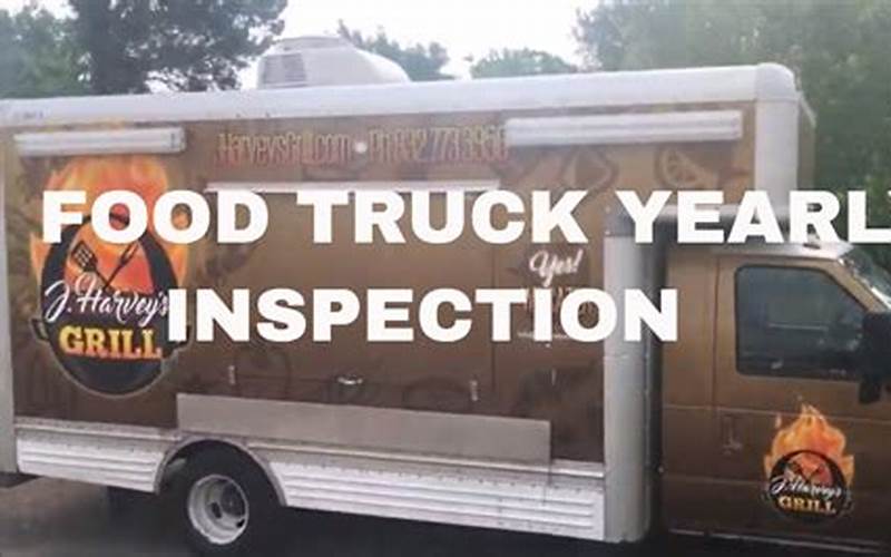 Used Food Truck Inspection