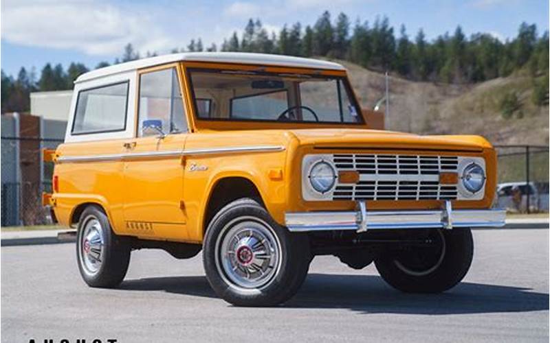 Used Ford Bronco Canada