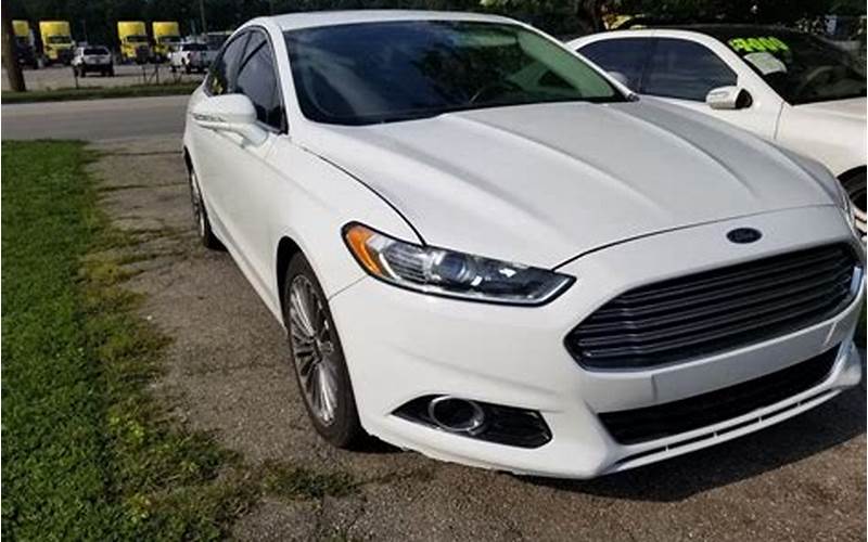 Used Ford Fusion For Sale In Franklin Indiana