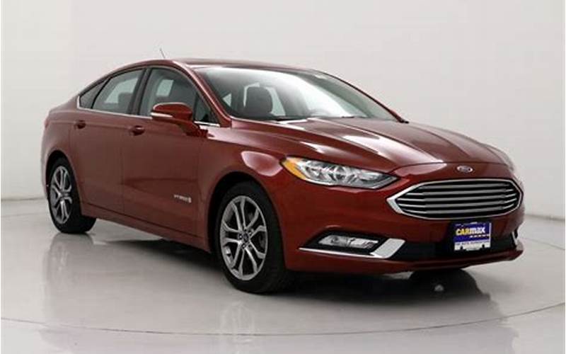 Used Ford Fusion Hybrid For Sale At Carmax