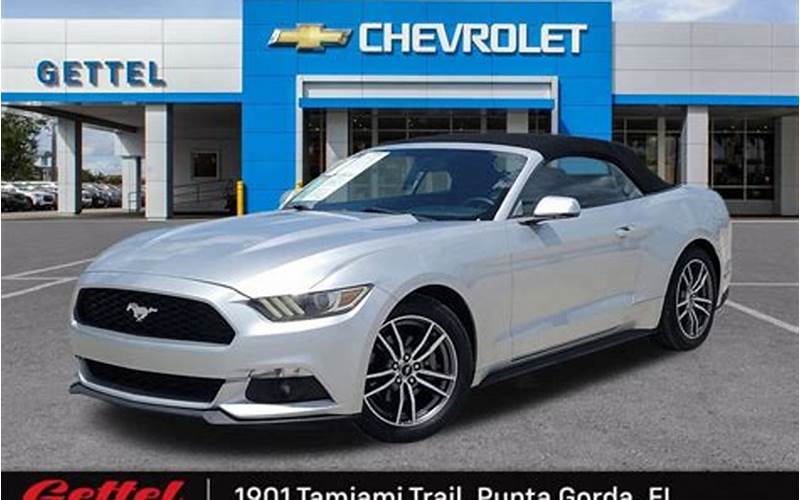 Used Ford Mustang Convertible For Sale In Oregon