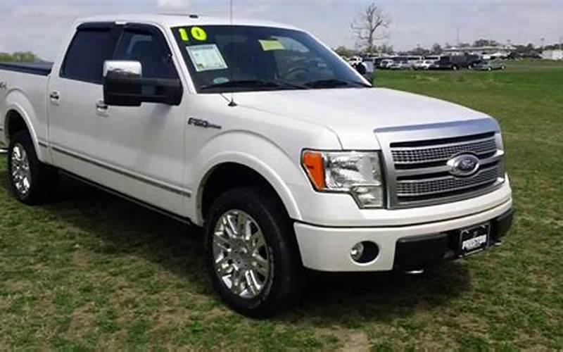 Used Pickup Trucks For Sale By Owner