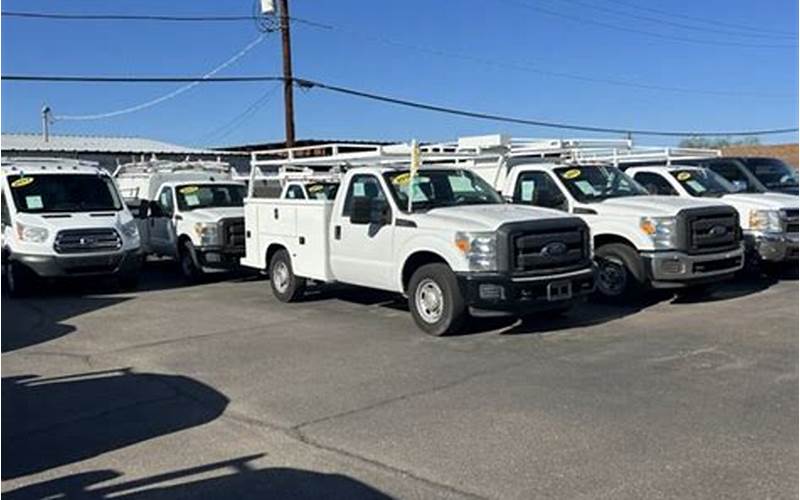 Used Work Trucks For Sale In Phoenix