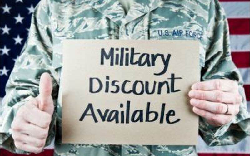 Using The Military Discount Code