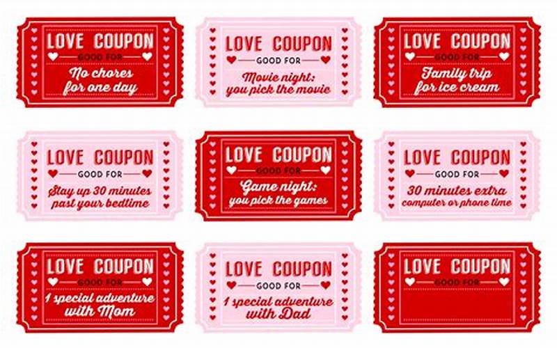 Valentine'S Day Coupons