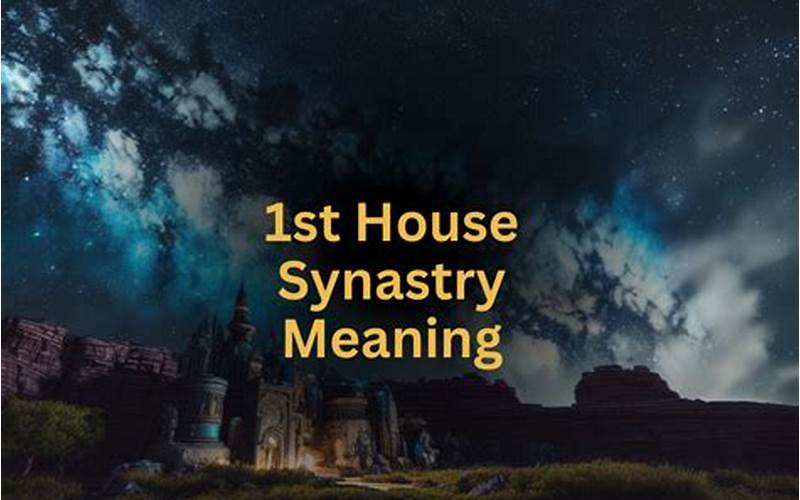 Venus In 1St House Synastry Meaning