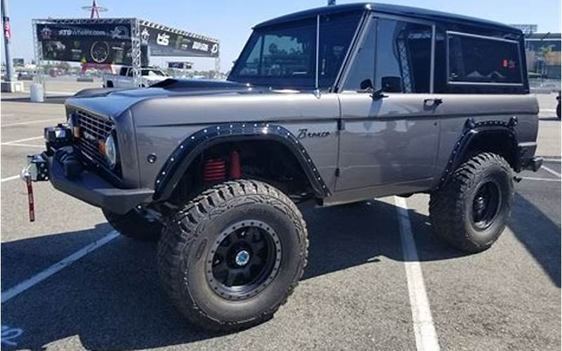 Vintage Ford Bronco For Sale Los Angeles