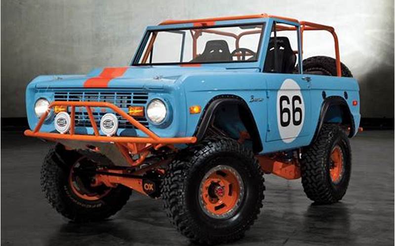 Vintage Ford Bronco Off Road