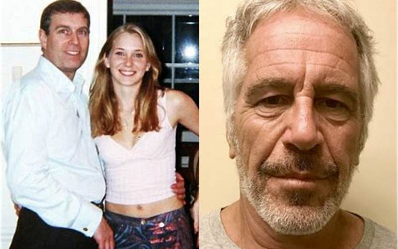 Virginia Giuffre And Jeffrey Epstein