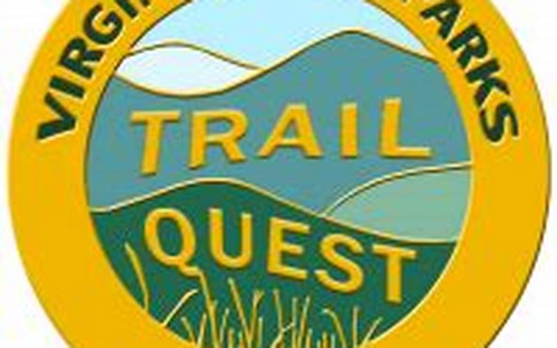 Virginia State Parks Trail Quest Sign