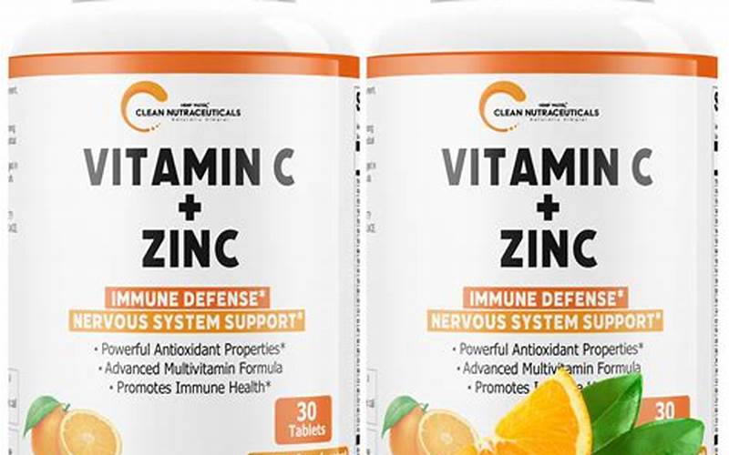 Vitamin C And Zinc