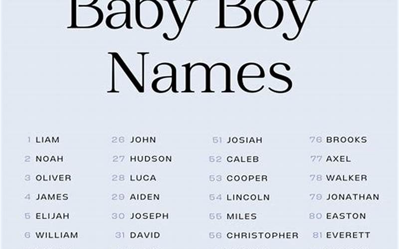 Welcome, Great Mom: The Ultimate Guide To Popular Baby Names