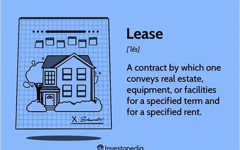 What Is A Lease