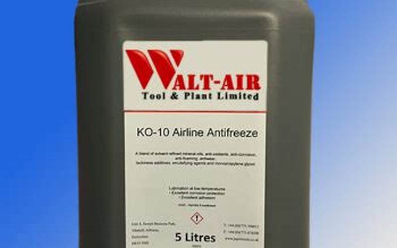 What Is Airline Antifreeze