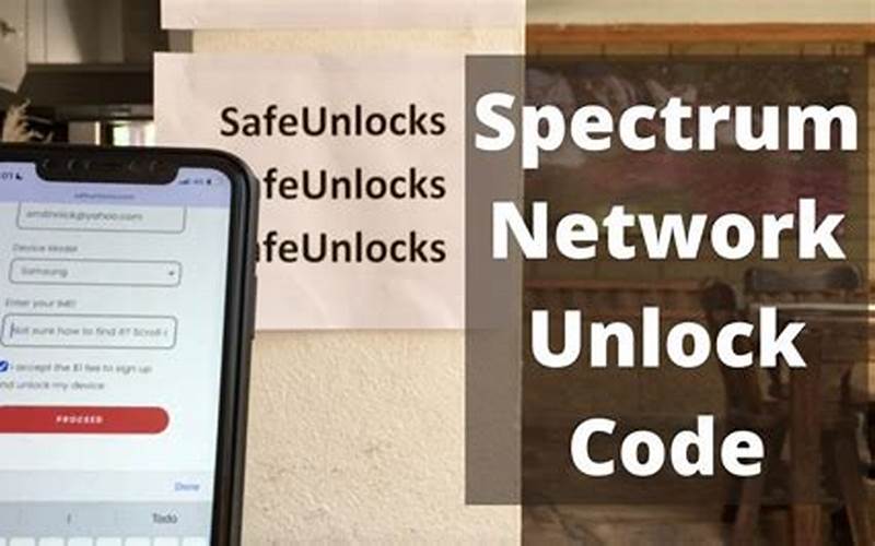 What is Spectrum Network Unlock Code?