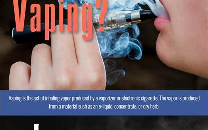 What Is Vaping