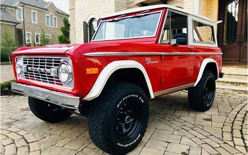 What Makes The 1977 Ford Bronco Unique?