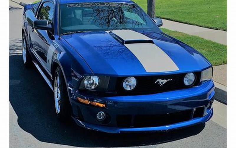 What Makes The 2007 Ford Mustang Gt Roush So Special?