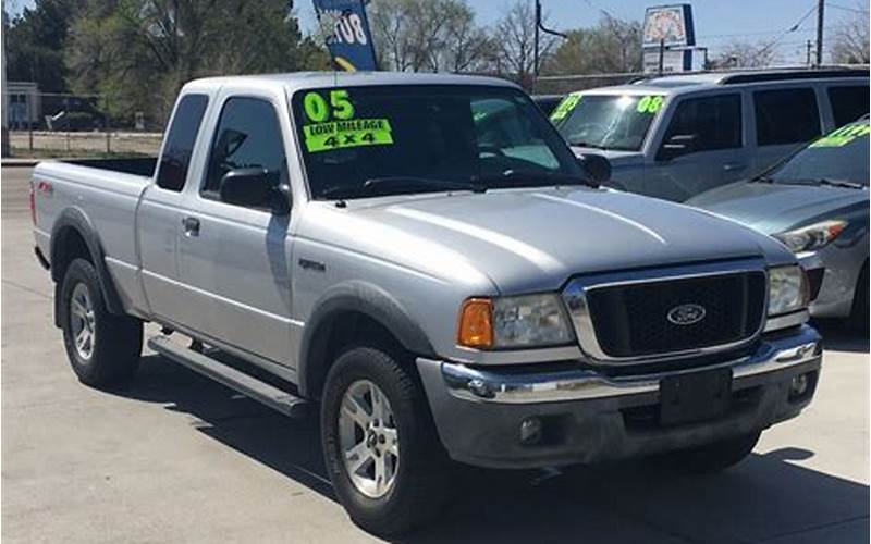 What To Look For When Buying A Used 2005 Ford Ranger