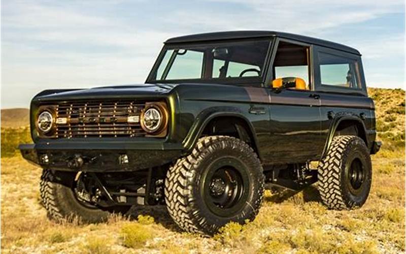 What To Look For When Buying An Older Ford Bronco