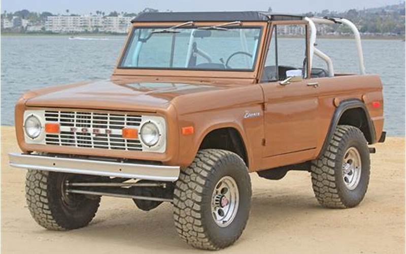 Where To Find 1972 Ford Bronco San Diego Image