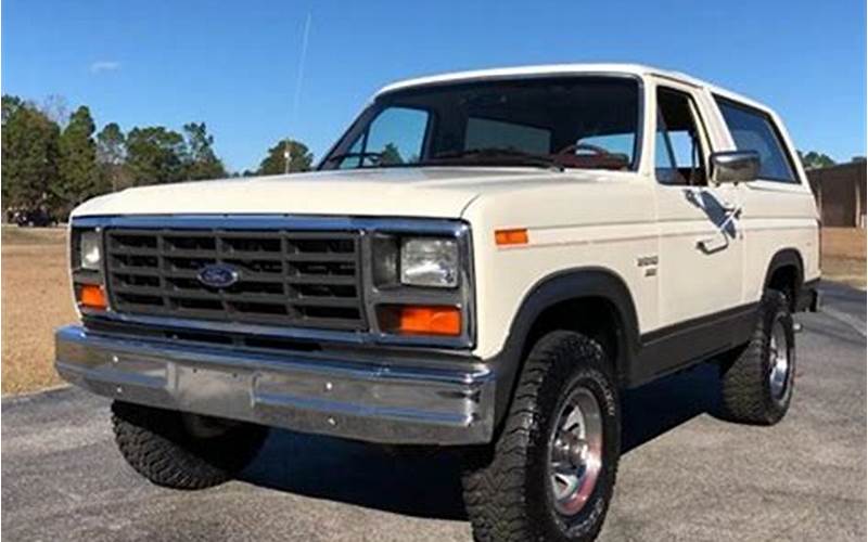 Where To Find 1980 To 1986 Ford Bronco For Sale