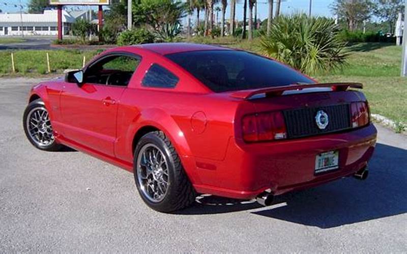 Where To Find 2008 Red Ford Mustang