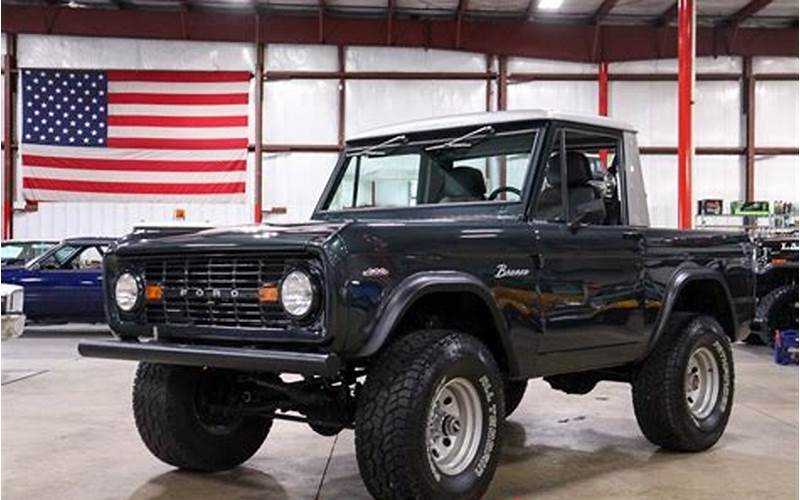 Where To Find A 1969 Ford Bronco Half Cab For Sale