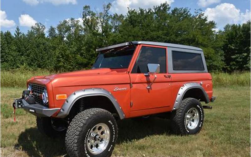 Where To Find A 1975 Ford Bronco For Sale In Alabama