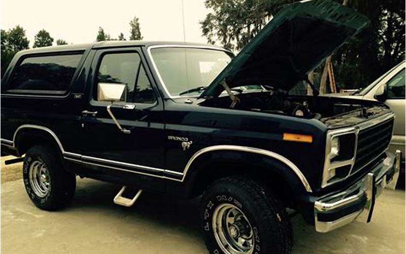 Where To Find A 1980-1995 Ford Bronco For Sale