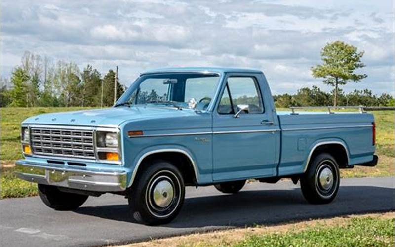 Where To Find A 1981 Ford F100 Ranger Xlt For Sale