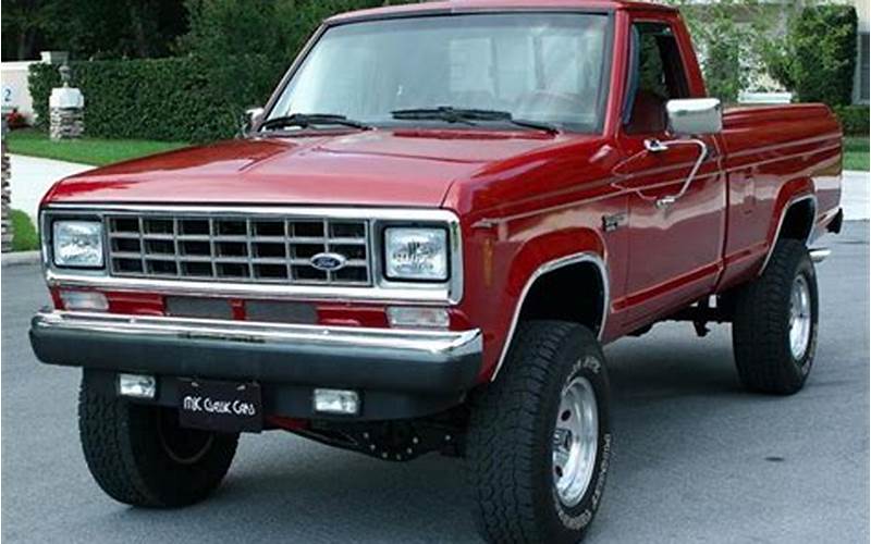 Where To Find A 1988 Ford Ranger For Sale In California
