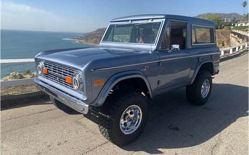Where To Find A Ford Bronco Classic