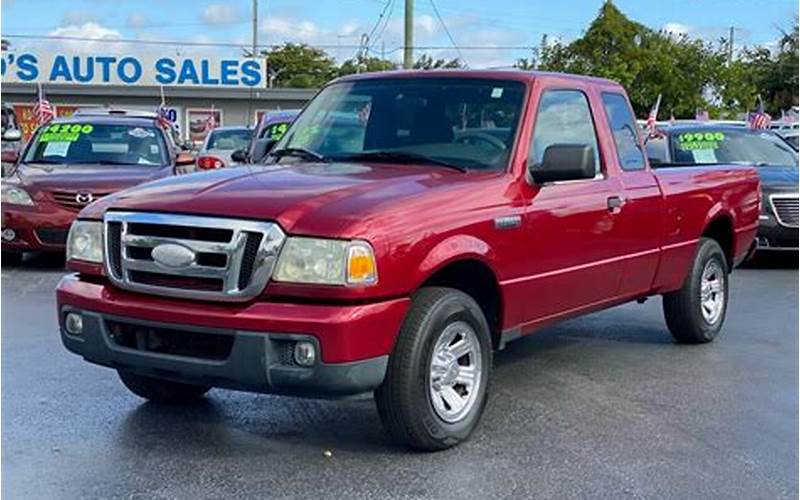Where To Find A Ford Ranger For Sale In South Florida