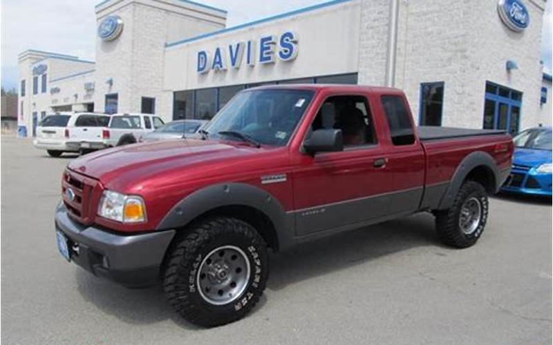 Where To Find A Lifted Ford Ranger Fx4 For Sale