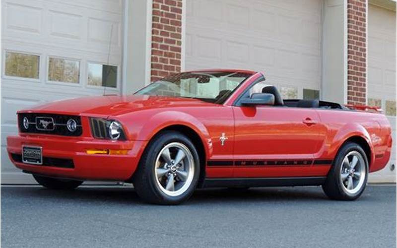 Where To Find A Used 2006 Ford Mustang Convertible