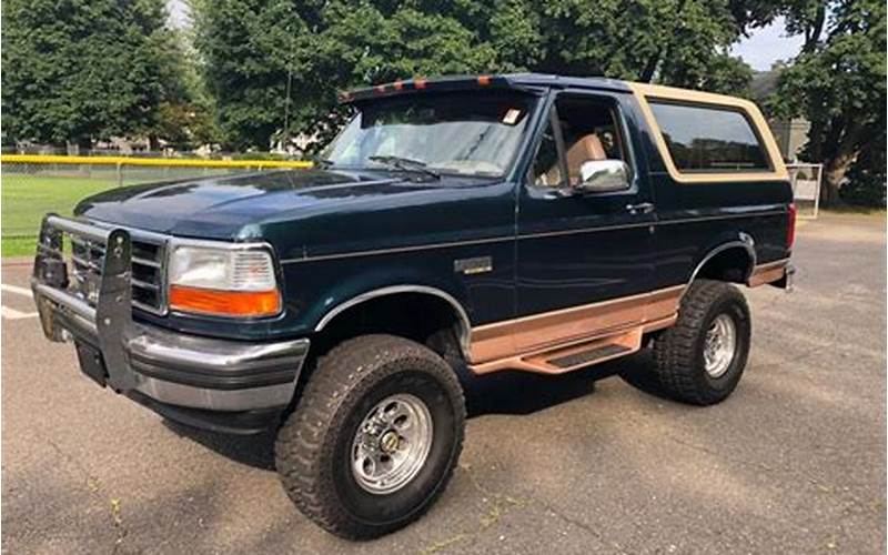 Where To Find A Used Ford Bronco In Ct